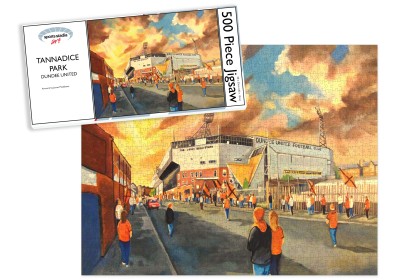 Tannadice Park Stadium Fine Art 'Going to the Match' - Dundee United FC
